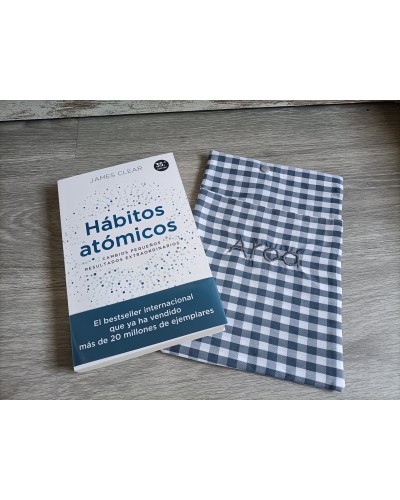 Funda de libro de tela
