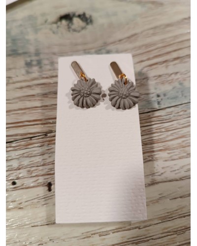 Pendientes flores