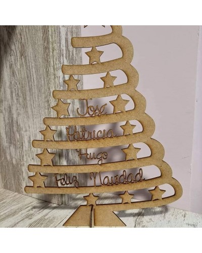 ÁRBOL DE NAVIDAD PERSONALIZADO PEQUEÑO