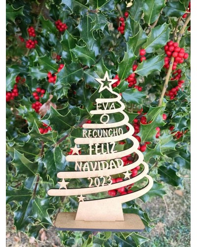 ÁRBOL DE NAVIDAD PERSONALIZADO PEQUEÑO