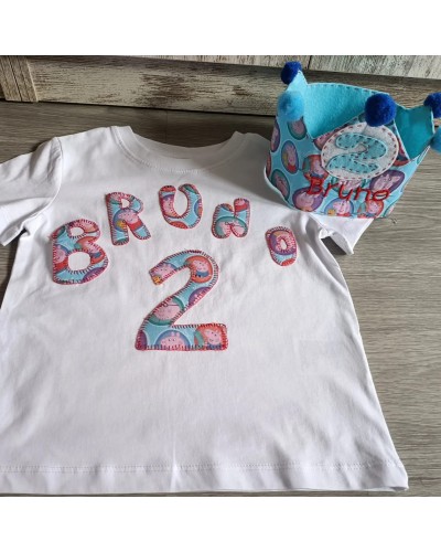 Corona y camiseta pepa pig