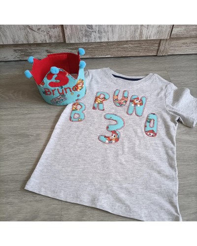 Camiseta y corona Patrulla Canina