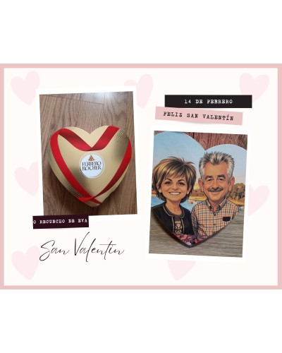 Caja de bombones personalizada