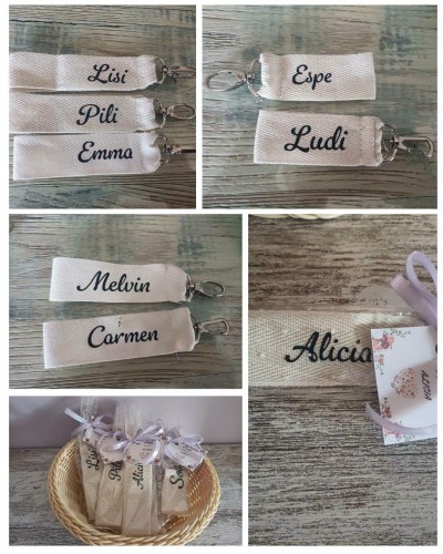 Llaveros personalizados