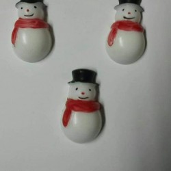 Jabón modelo muñeco de nieve