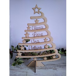 ÁRBOL DE NAVIDAD PERSONALIZADO PEQUEÑO