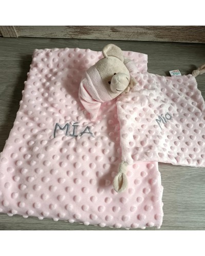 Manta y dou dou personalizado