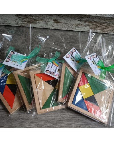 Puzzle tipo tangram