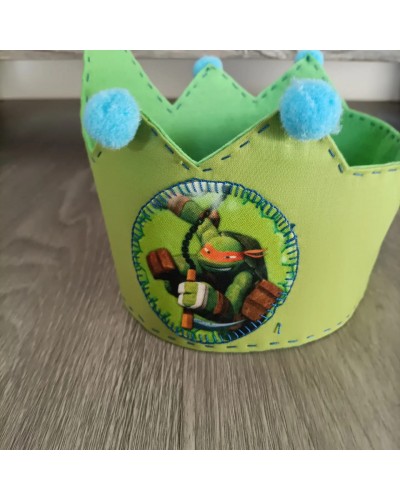 Corona tortugas ninja